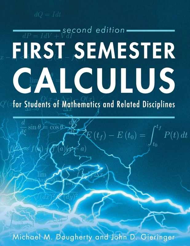 Cognella First Semester Calculus for Mathematics Students