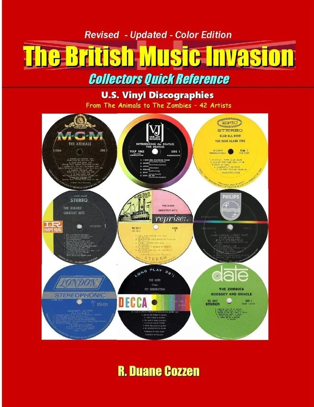 The British Music Invasion: Collectors Quick Reference -Revised - Updated - Color Edition - Image 1