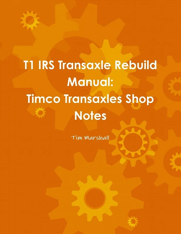 T1 IRS Transaxle Book - Image 1