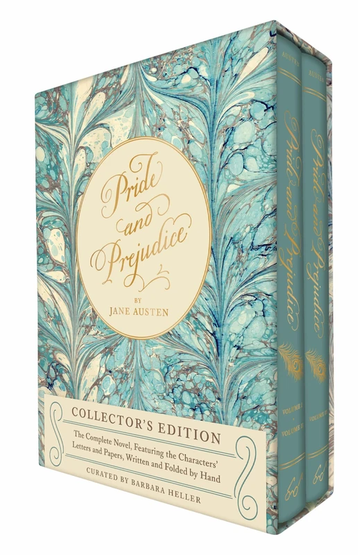 Pride and Prejudice (Collector’s edition): The Complete Novel, Featuring the Characters’ Letters and Papers, Written and Folded by Hand (Handwritten Classics)