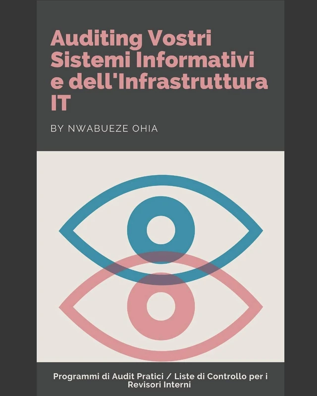 Auditing Vostri Sistemi Informativi e dell'Infrastruttura IT: Programmi di Audit Pratici / Liste di Controllo per i Revisori Interni