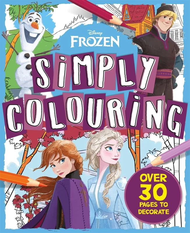 Disney Frozen: Simply Colouring (Over 30 pages to colour in)