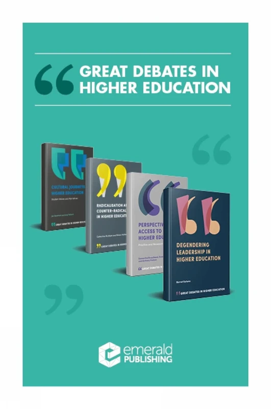 Great Debates in Higher Education Book Set (2017-2019) - Image 1