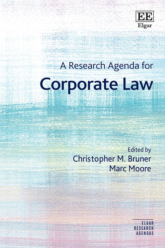 A Research Agenda for Corporate Law (Elgar Research Agendas)