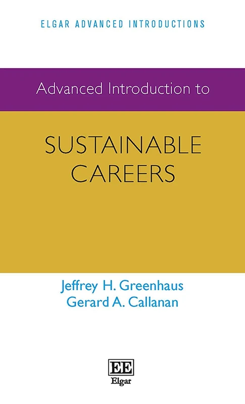 Advanced Introduction to Sustainable Careers (Elgar Advanced Introductions series)
