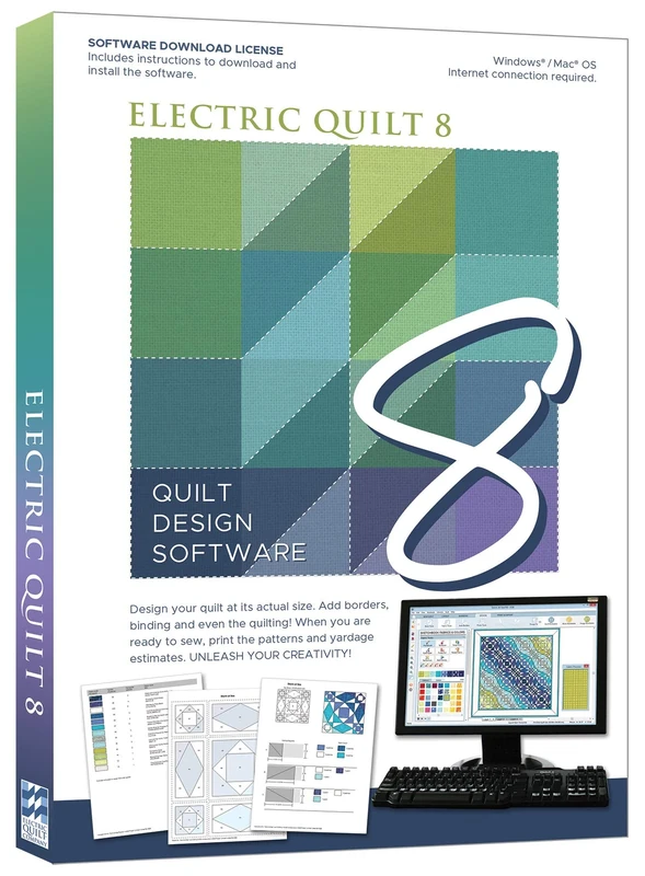Electric Quilt 8 (EQ8) Quilt Design Software - Image 1