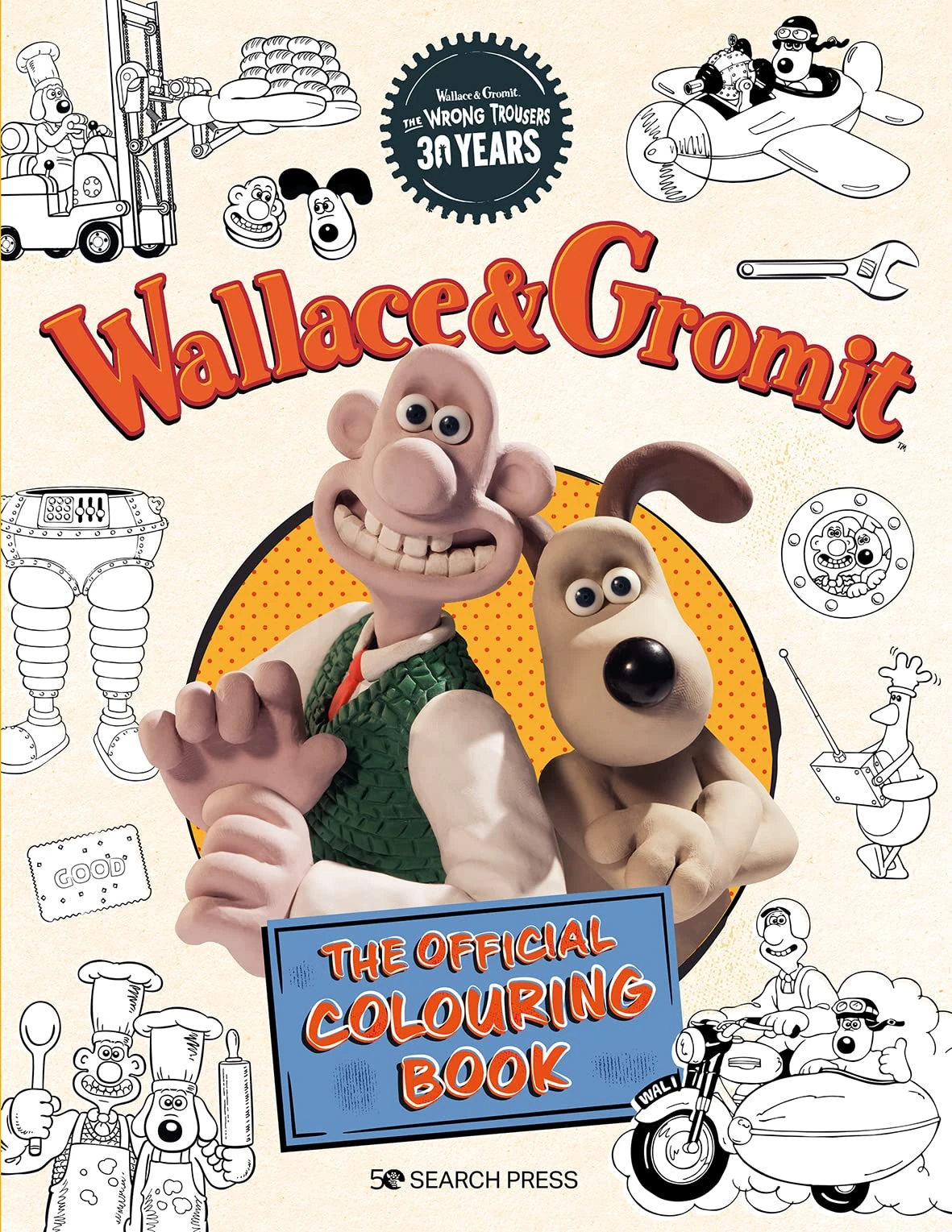 Wallace & Gromit: The Official Colouring Book: The Official Colouring Book (Aardman)