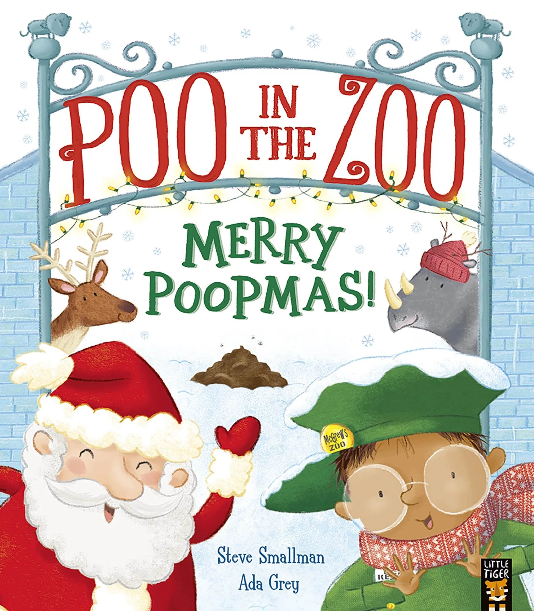 Poo in the Zoo: Merry Poopmas!: 4 (Poo in the Zoo, 4)