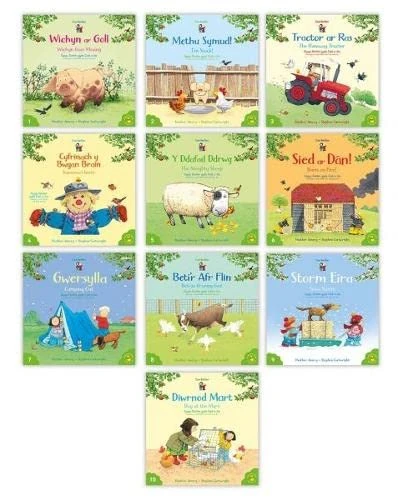 Pecyn Dysgu Darllen gyda Cadi a Jac / Learning to Read Welsh with Cadi and Jac Pack