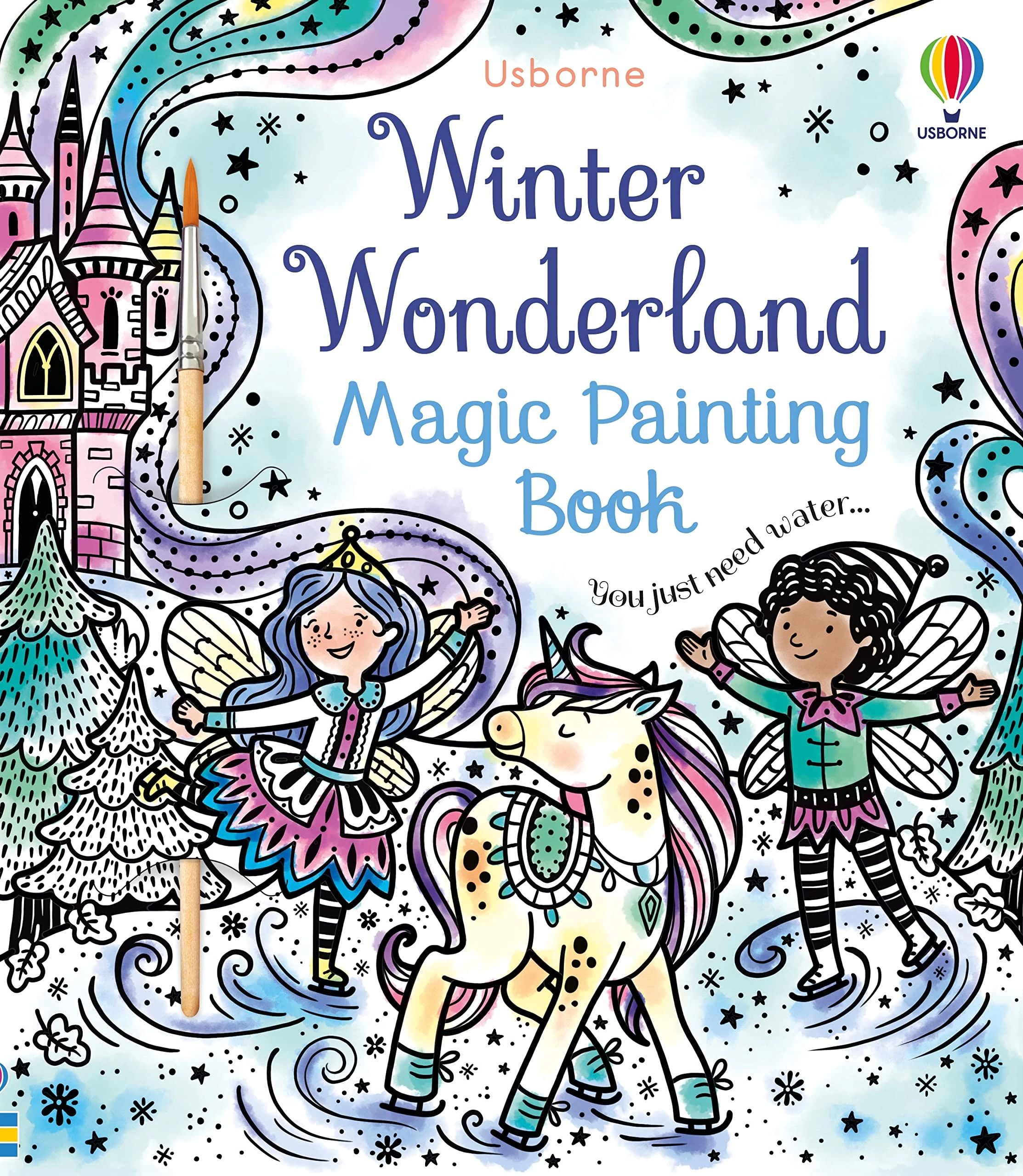 Winter Wonderland Magic Painting Book (Magic Painting Books)