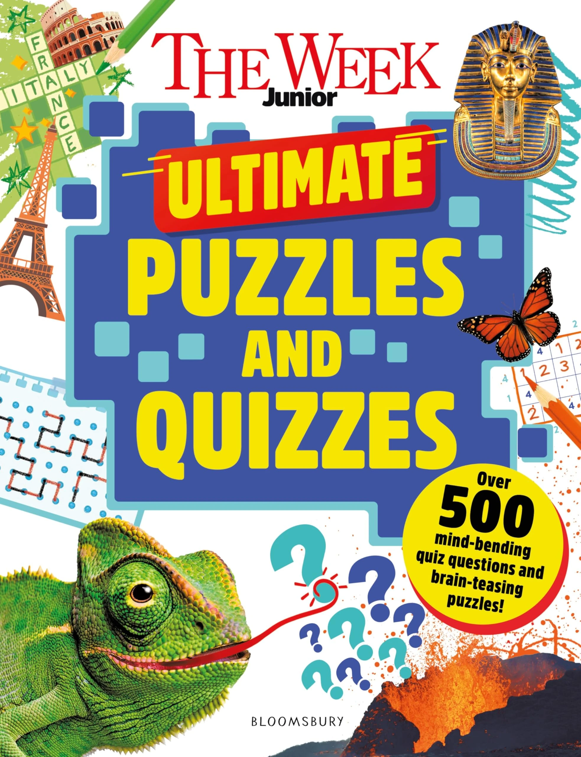 The Week Junior Ultimate Puzzles and Quizzes: Over 200 pages of mind-bending quizzes, sudoku, word searches, crosswords and much more
