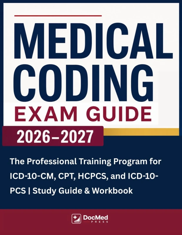 Medical Coding Exam Guide: The Professional Training Program for ICD-10-CM, CPT, HCPCS, and ICD-10-PCS | Study Guide & Workbook