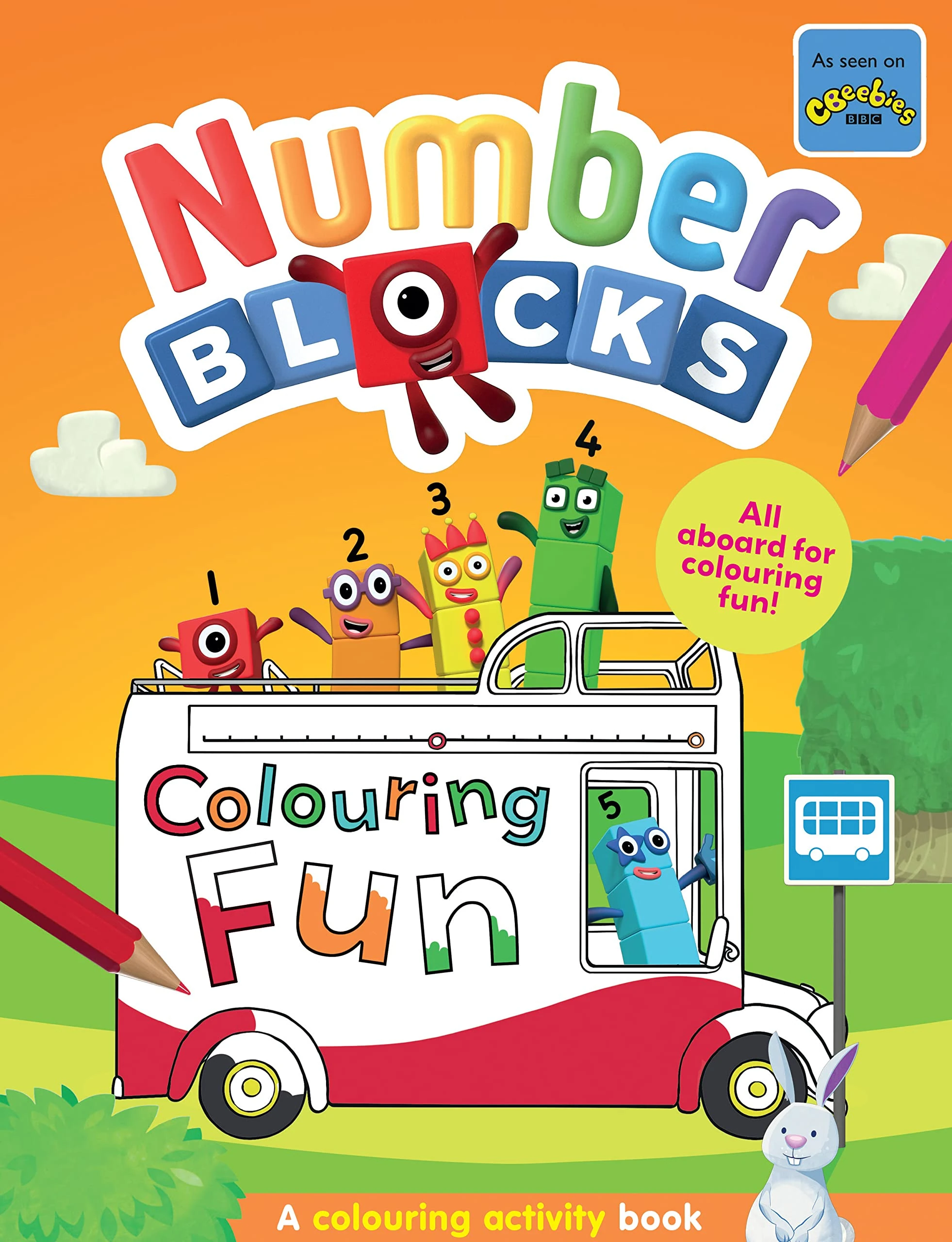 Numberblocks Colouring Fun: A Colouring Activity Book Perfect for Ages 3-6 (Numberblocks Colouring Books)