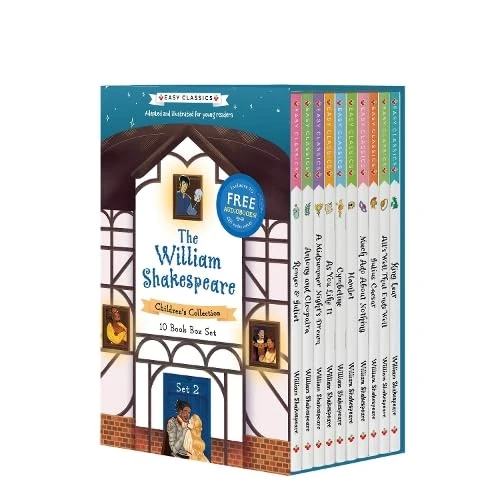 The William Shakespeare Children's Collection (Series 2) - Abridged for young readers ages 7-9.
