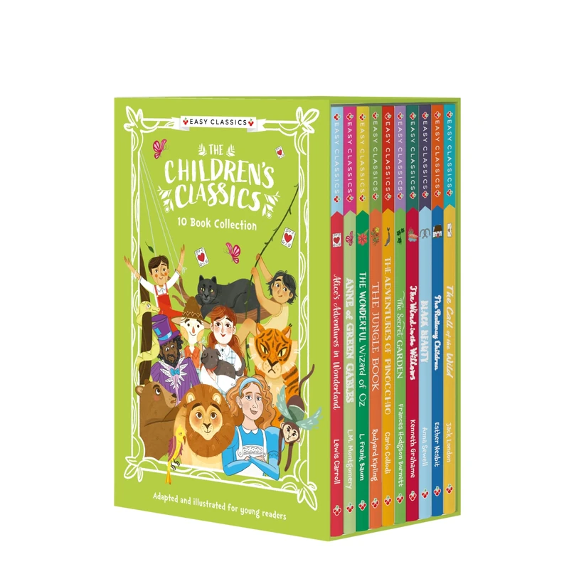The Children's Easy Classics 10 Book Collection (The Children's Easy Classics Collection)