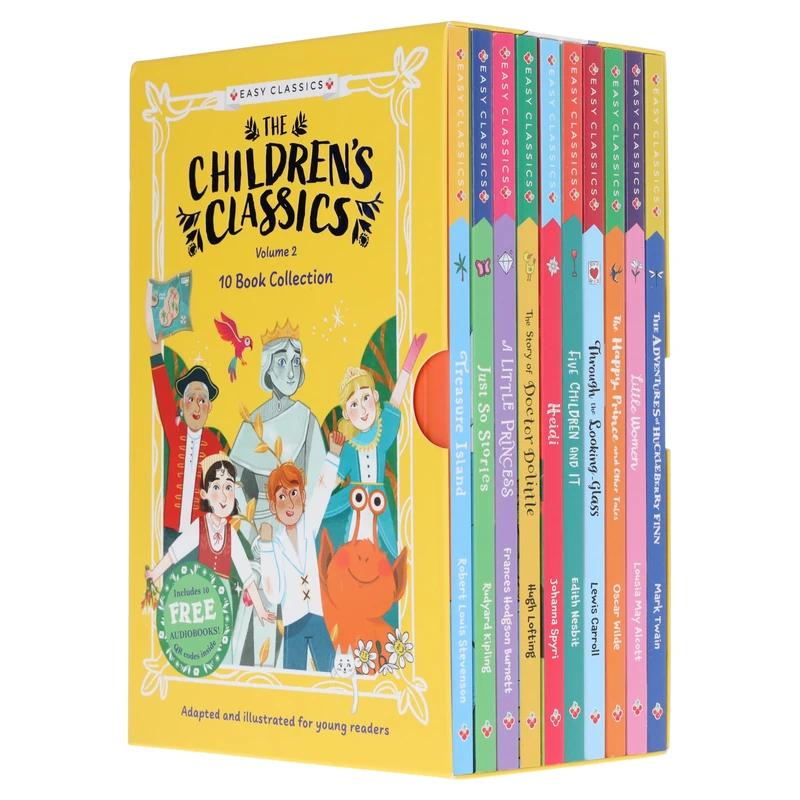 The Children's Easy Classics 10 Book Collection Volume 2 - Adapted for Readers Aged 7-9!