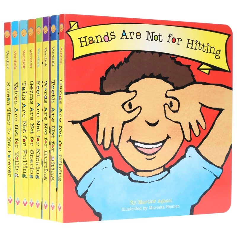 Best Behaviour Series 8 Book Box Set by Elizabeth Verdick and Martine Agassi Board Books for Toddlers Ages 1–4