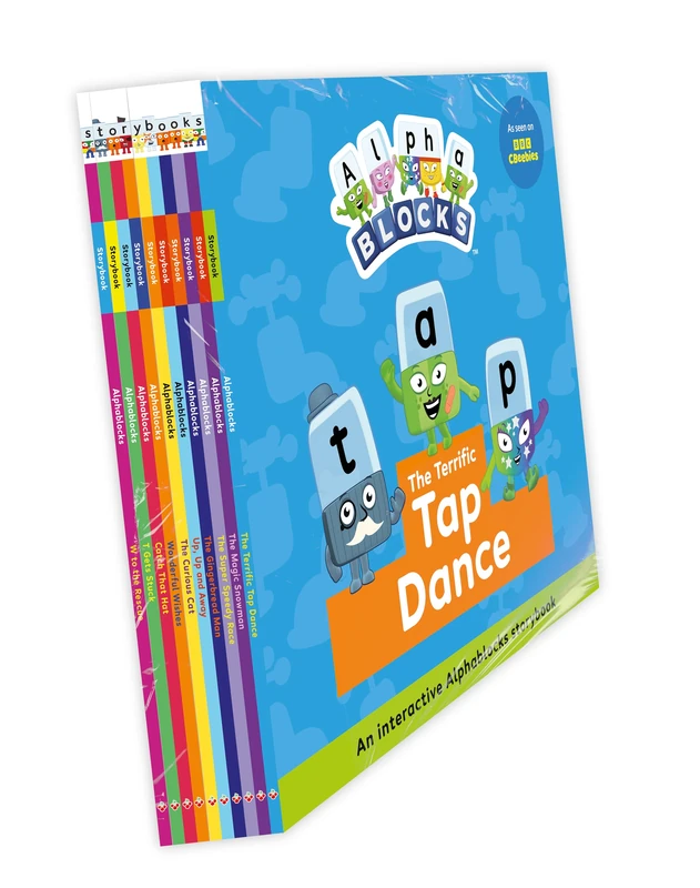 Alphablocks Read Together: Interactive Picture Book 10-Book Collection - Perfect for Preschoolers Aged 3-5 Years! (Alphablocks Picture Books)