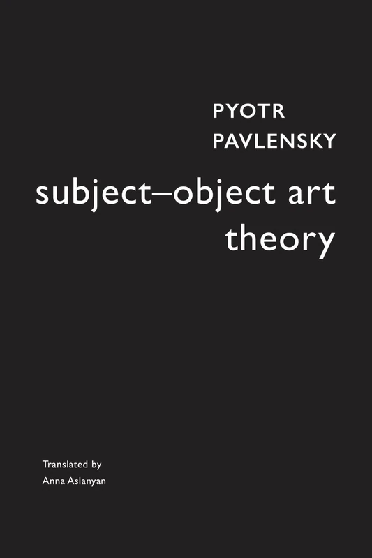 Subject–Object Art Theory (Enactments)