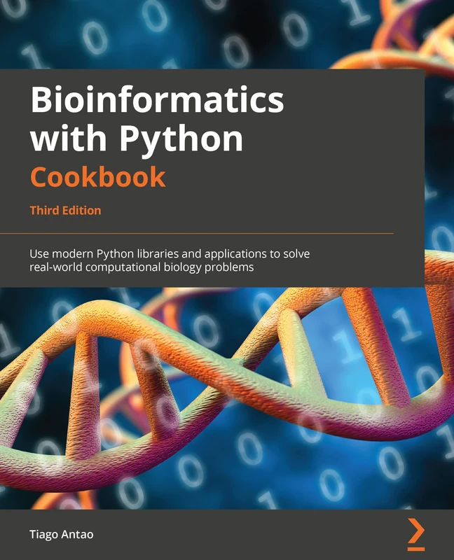Bioinformatics with Python Cookbook: Use modern Python libraries and applications to solve real-world computational biology problems, 3rd Edition