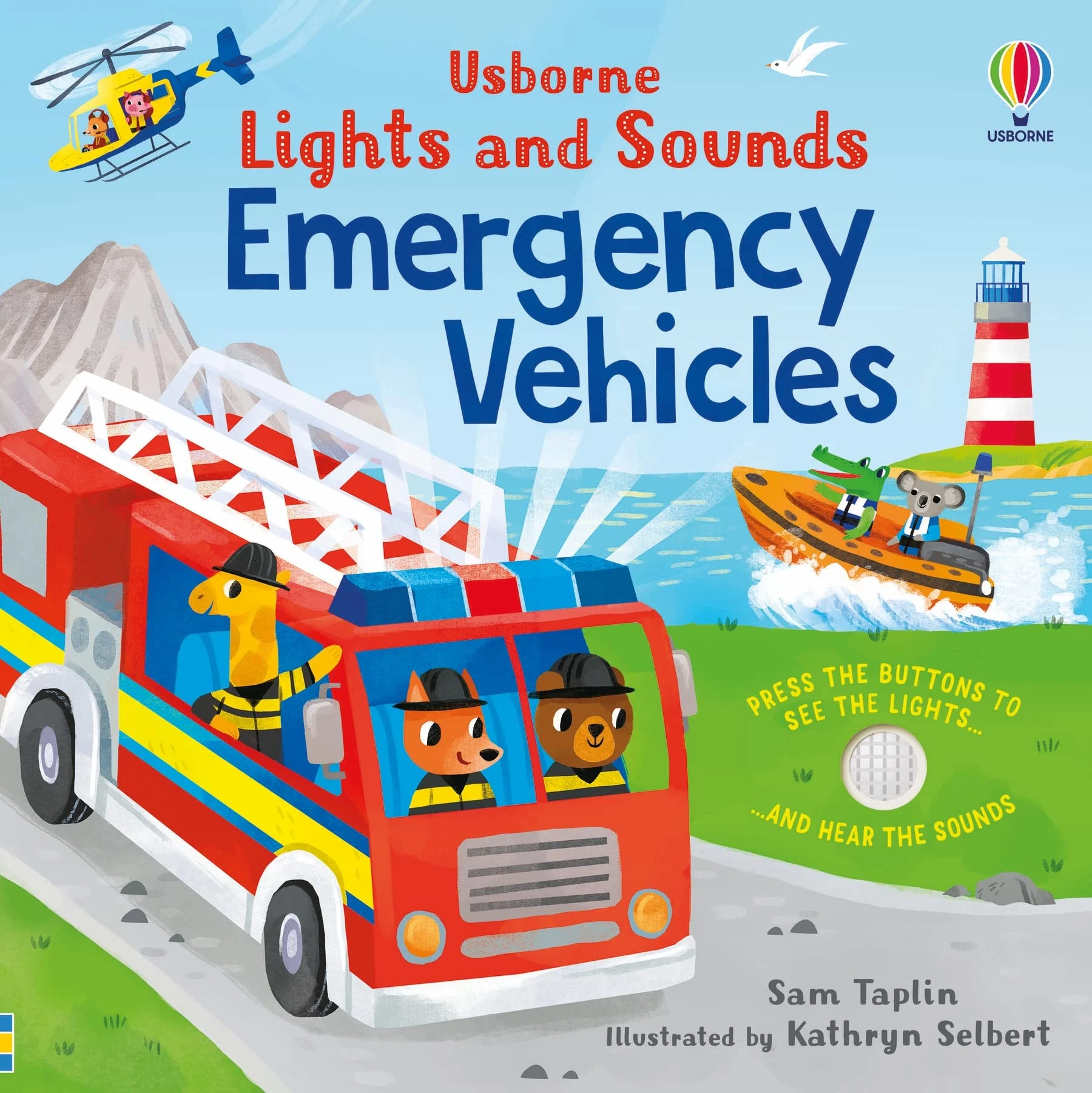 Lights and Sounds Emergency Vehicles (Sound and Light Books) (Lights and Sounds Books)