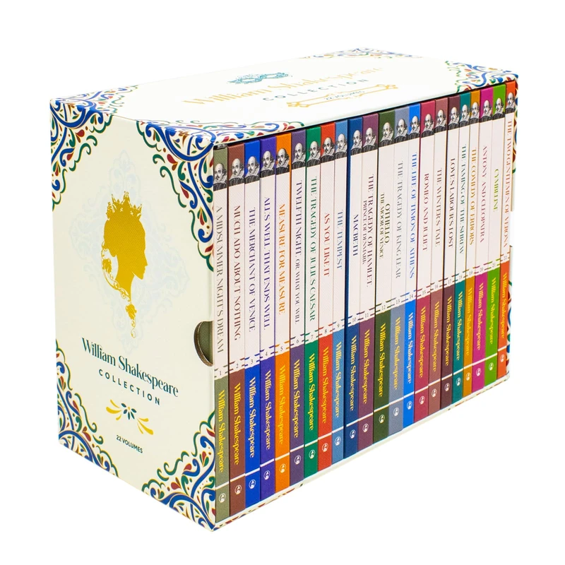 William Shakespeare The Complete Collection 22 Books Set Hardback: (The Two Gentlemen of Verona, Macbeth, As You Like It, The Tragedy of King Lear)