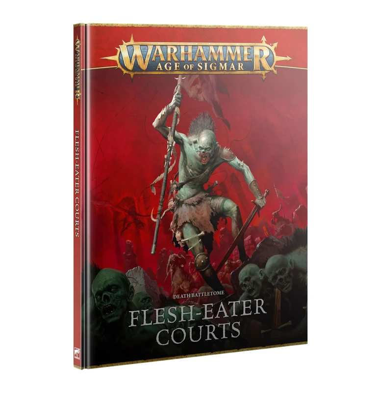 Games Workshop - Warhammer - Age of Sigmar - Death Battletome: Flesh Eater Courts (10th Edition 2025)