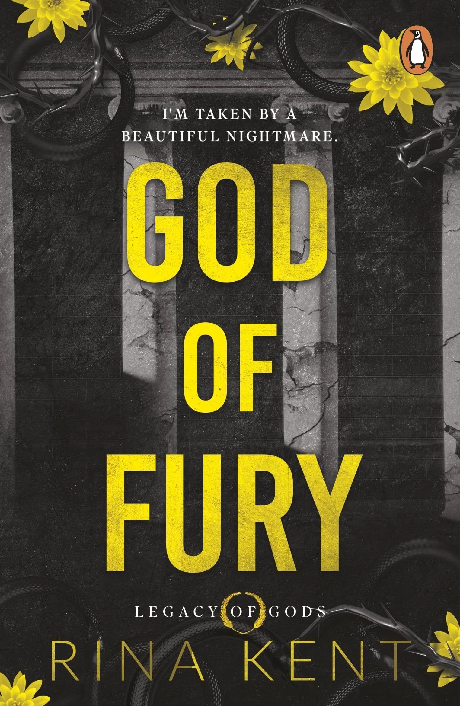 God of Fury: An addictive dark college romance from the New York Times bestselling author (Legacy of Gods)