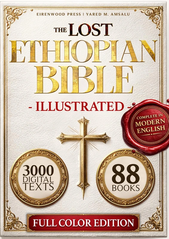 The Lost ETHIOPIAN BIBLE COLOR Illustrated, COMPLETE in MODERN ENGLISH: Reconnect with the 88 African Scriptures including Enoch, Jubilees, Meqabyan, and the Restored Apocrypha through Guided Notes
