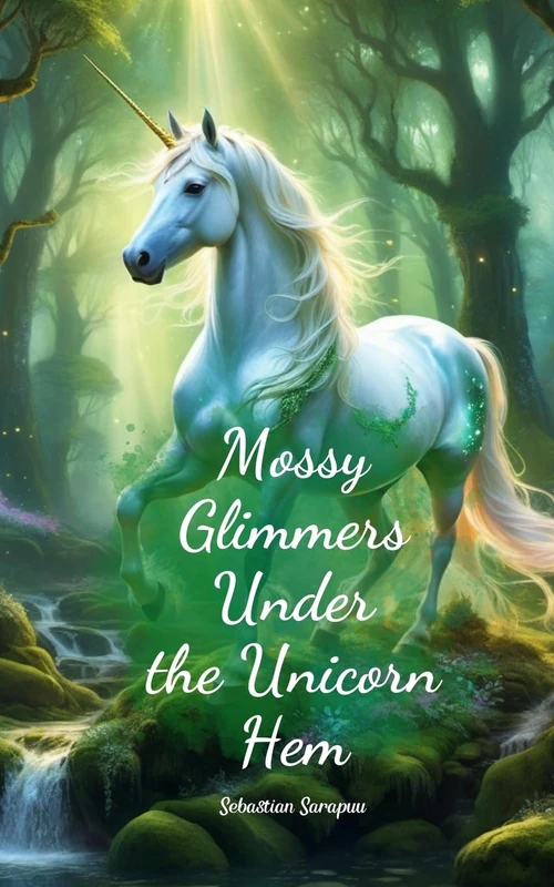 Mossy Glimmers Under the Unicorn Hem - Image 1
