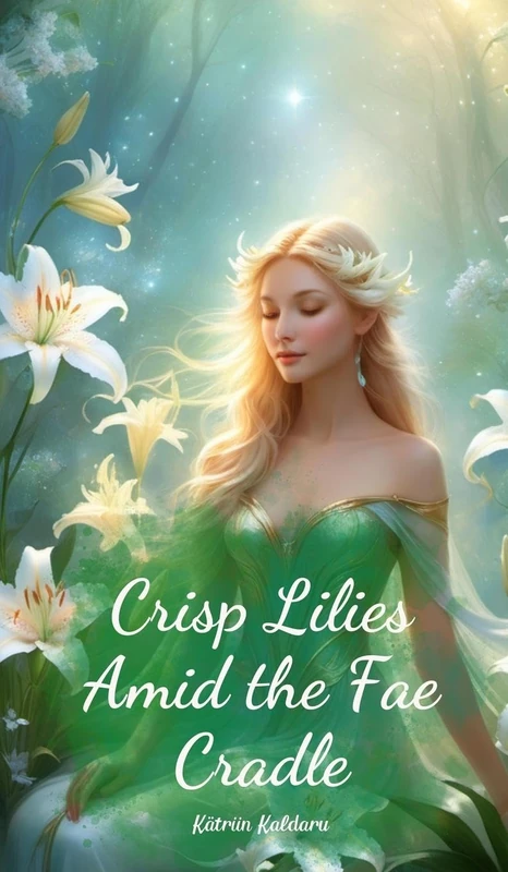 Crisp Lilies Amid the Fae Cradle
