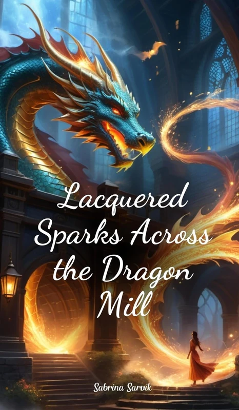 Lacquered Sparks Across the Dragon Mill