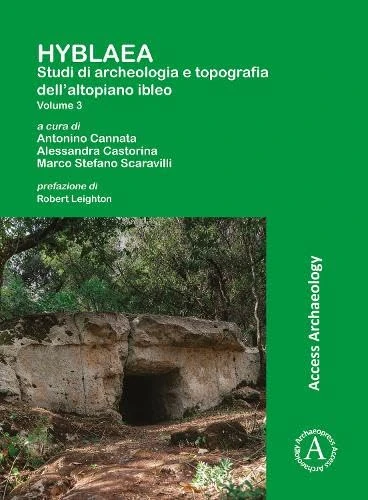 HYBLAEA: Studi di archeologia e topografia dell’altopiano ibleo: Volume 3 - Image 1
