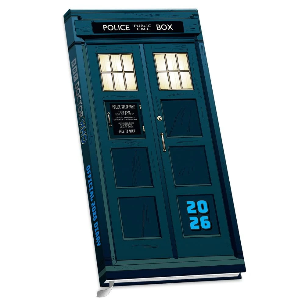 2026 DIARY DOCTOR WHO WEEK TO VIEW SLIM POCKET DIARY OFFICIAL PRODUCT