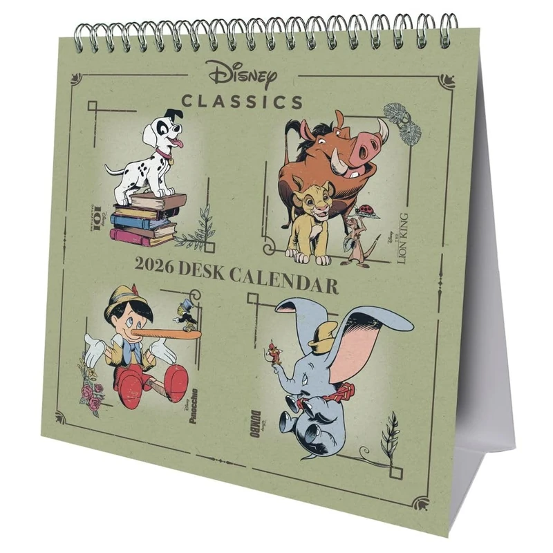2026 CALENDAR DISNEY HERITAGE MONTH TO VIEW DESK EASEL OFFICIAL PRODUCT