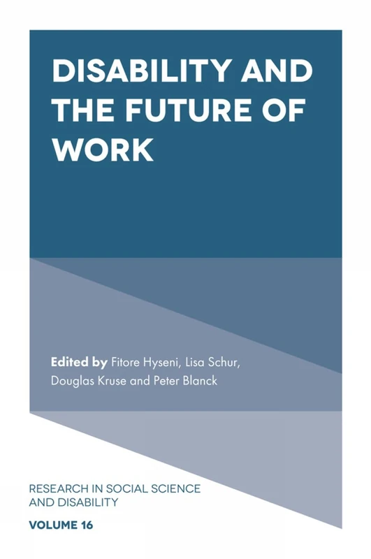 Disability and the Future of Work - Research in Social Science