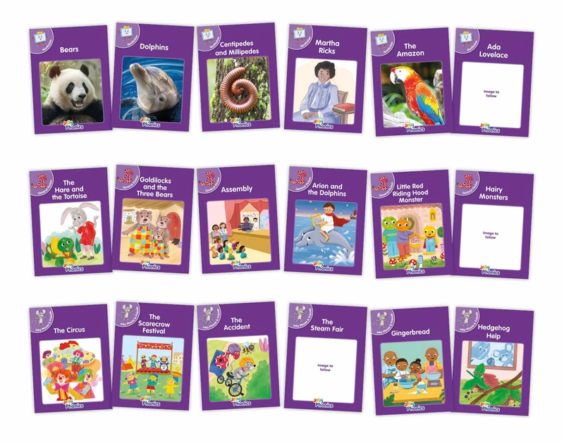 Core Purple Readers Complete Set (18 Books): in Precursive Letters (British English Edition)