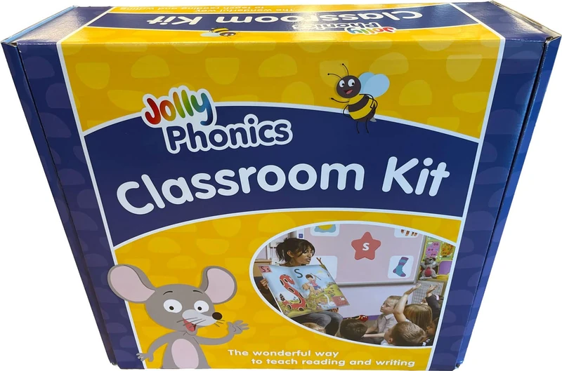 Jolly Phonics Classroom Kit: With Puppets, In Print Letters (American English edition)