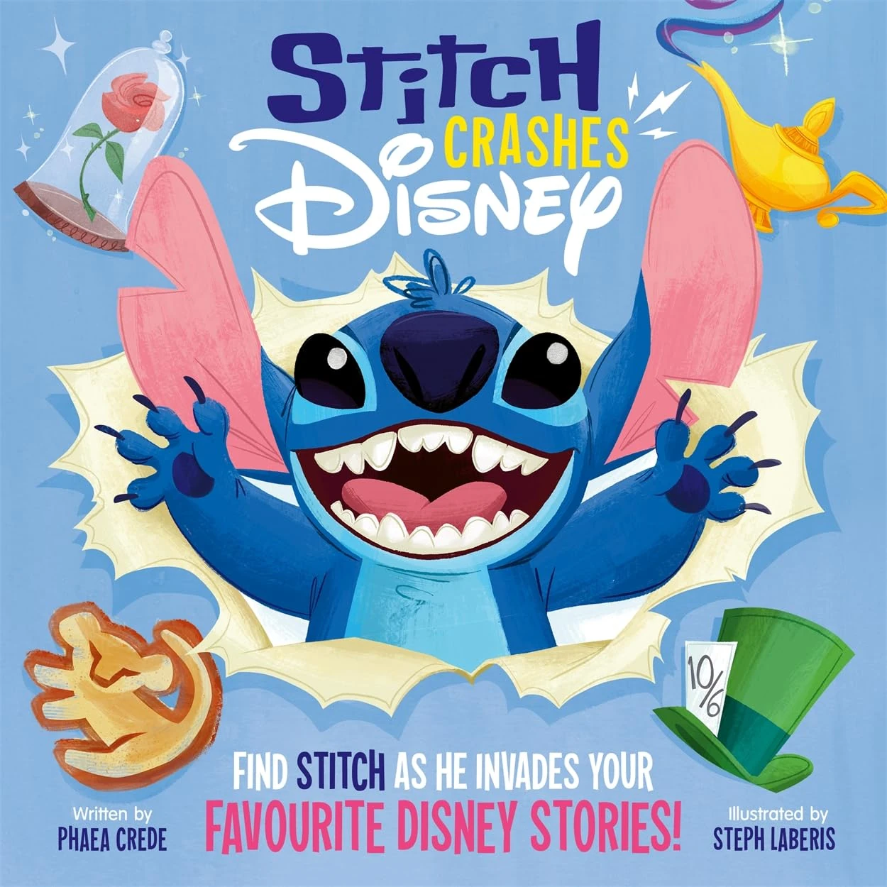 Stitch Crashes Disney: Find Stitch as he invades your favourite Disney stories!