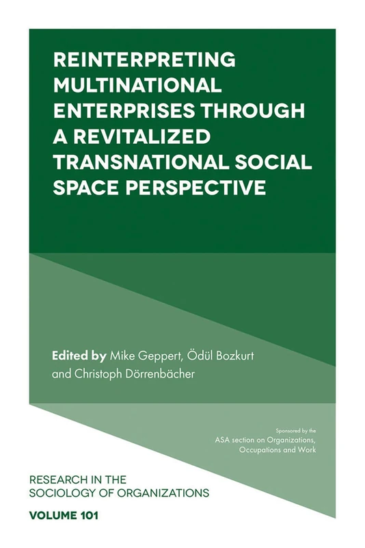Reinterpreting Multinational Enterprises through a Revitalized Transnational Social Space Perspective (Research in the Sociology of Organizations, 101)