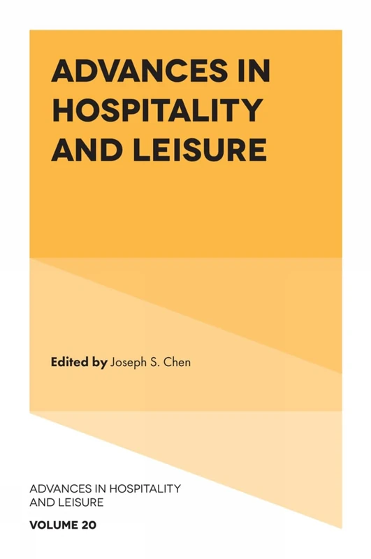 Advances in Hospitality and Leisure: 20