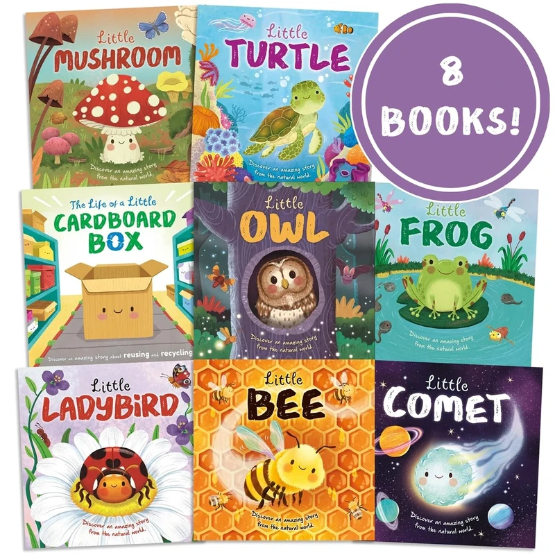 Nature Stories 2 Collection - 8 Illustrated Kids Books by Autumn