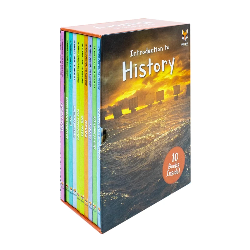 Children Introduction To History For Beginners (Series 1) 10 Hardback Book Collection Set: (Ancient China, Celts, Discovering The Past, Ancient ... Strange Places, The Victorians, Vikings)