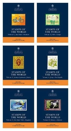 2026 Stamps of the World Catalogue Set of 6 Volumes
