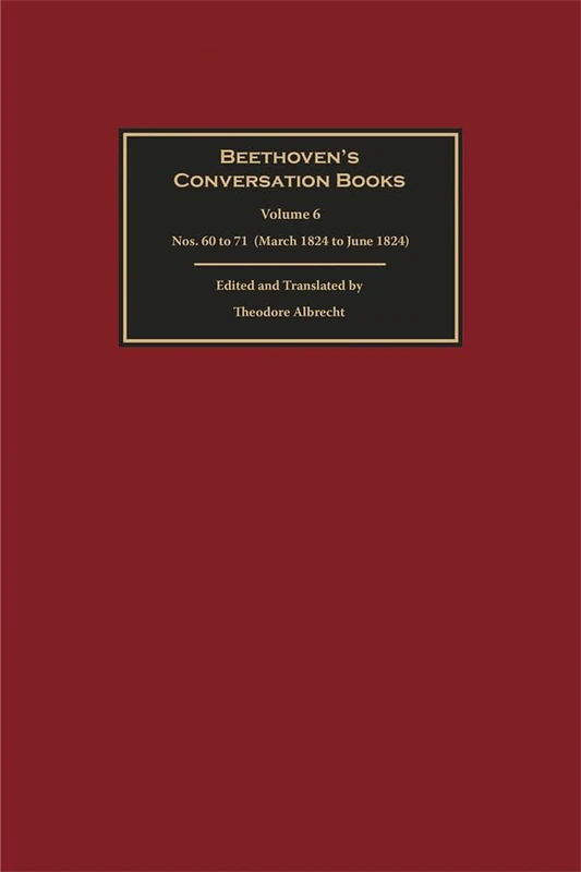 Beethoven's Conversation Books Volume 6: Nos. 60 to 71 (March 1824 – June 1824) - Image 1