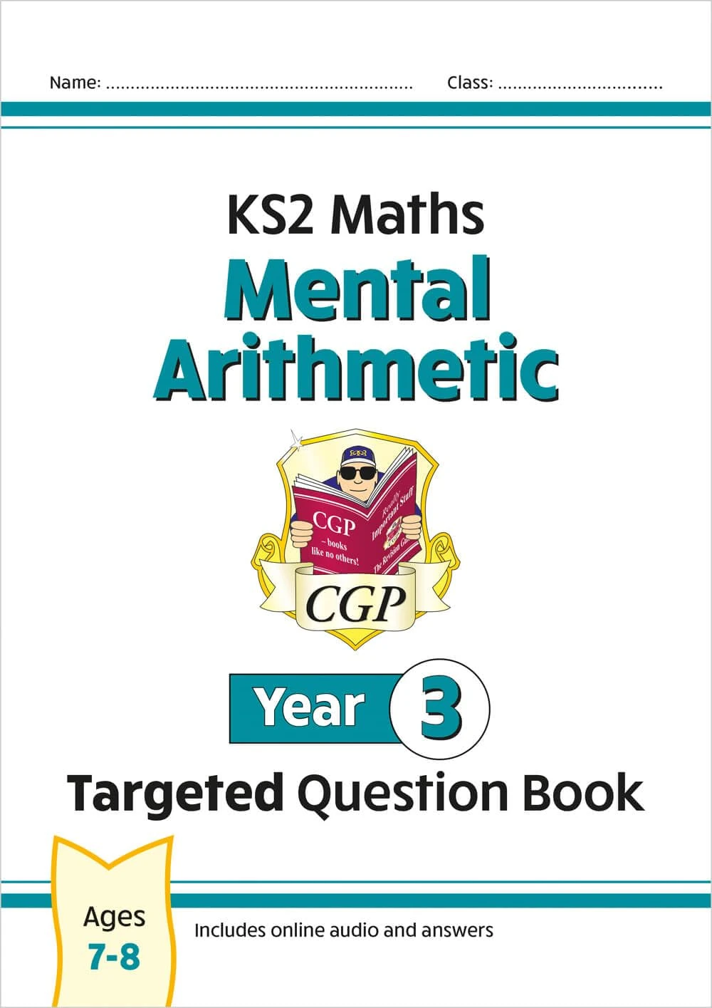 KS2 Maths Year 3 Mental Arithmetic Targeted Question Book (includes Online Answers & Audio Tests) (CGP Year 3 Maths)