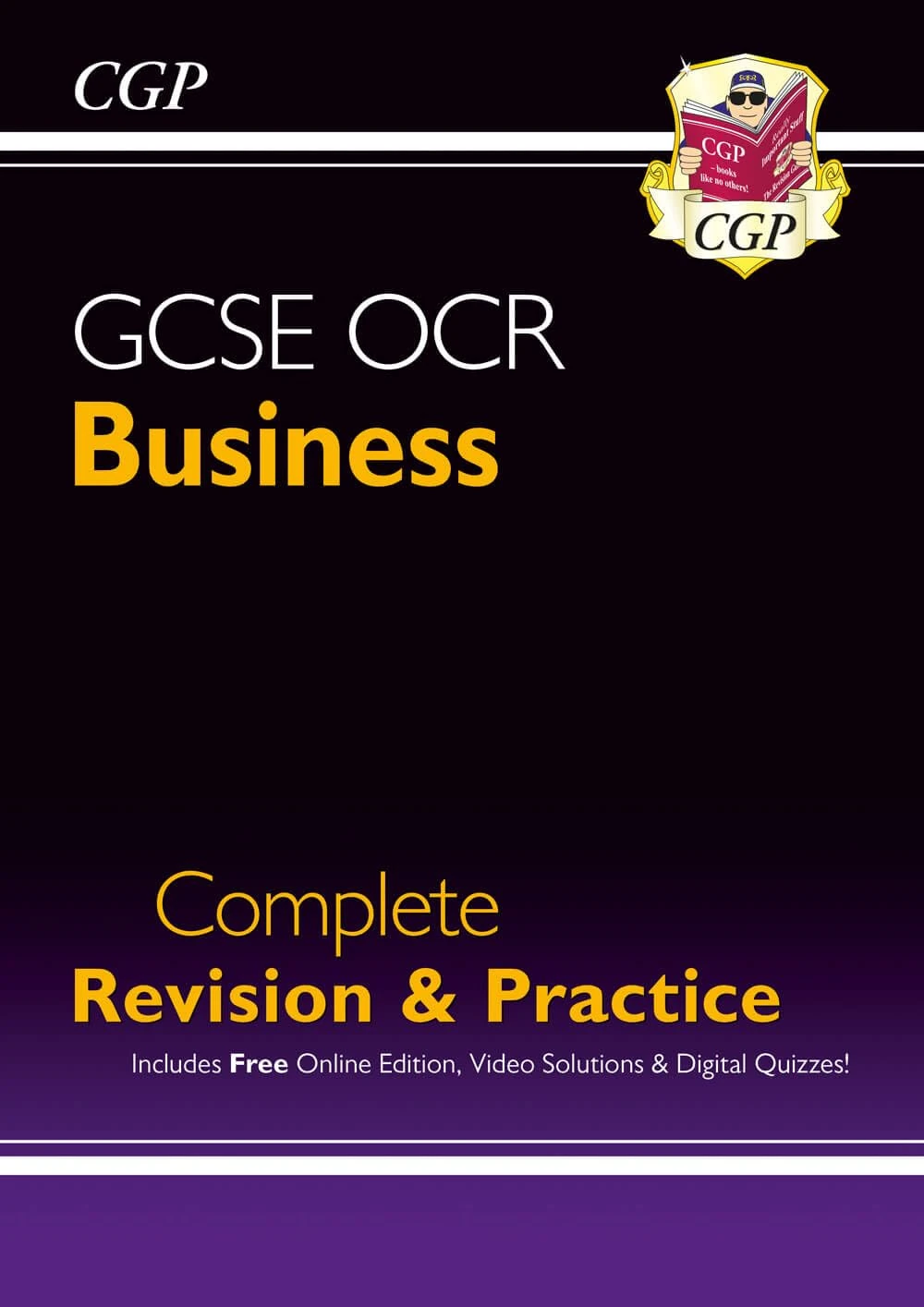 New GCSE Business OCR Complete Revision & Practice (with Online Edition, Videos & Quizzes): perfect for the 2026 and 2027 exams (CGP GCSE Business 9-1 Revision)