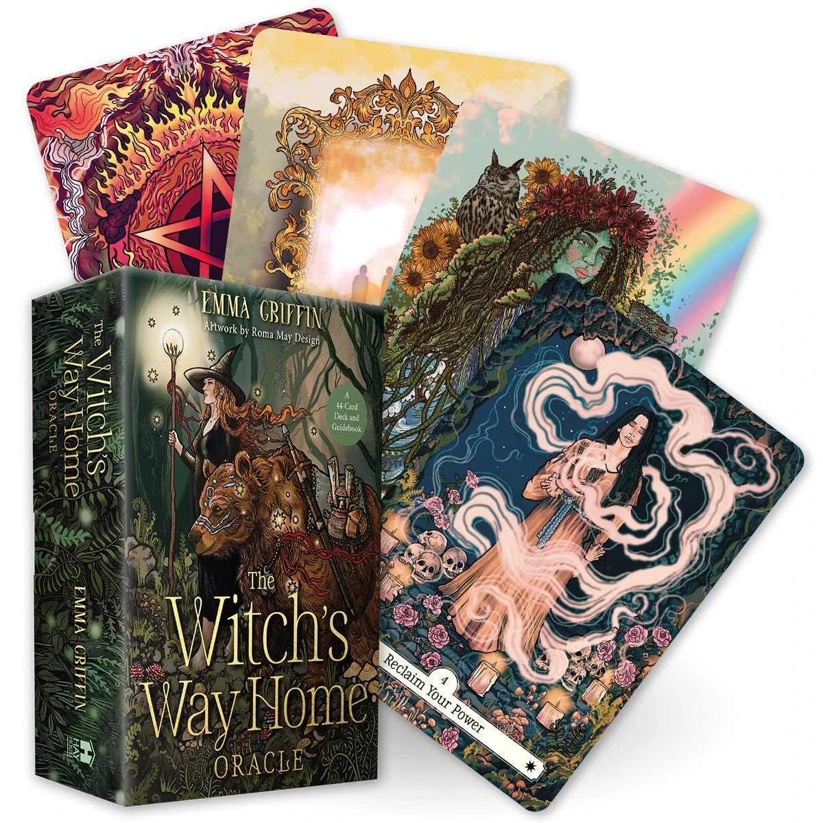 The Witch's Way Home Oracle: A 44-Card Deck and Guidebook