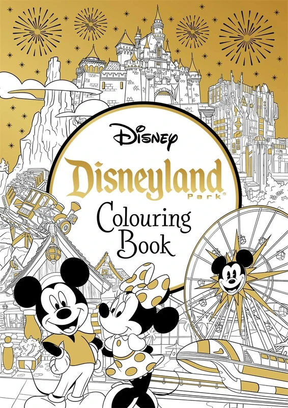 Disneyland Parks Colouring Book