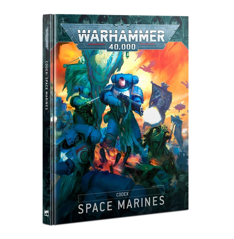 Games Workshop Warhammer 40k - Codex V.9 Space Marines (EN)